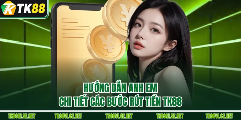 Hướng dẫn anh em chi tiết các bước rút tiền TK88