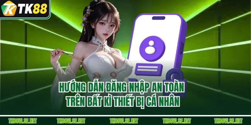 Hướng dẫn đăng nhập an toàn trên bất kì thiết bị cá nhân